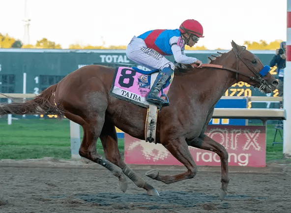 Taiba, under Mike Smith, captured the second Grade 1 of his career in the $1 million Pennsylvania Derby at Parx Racing.