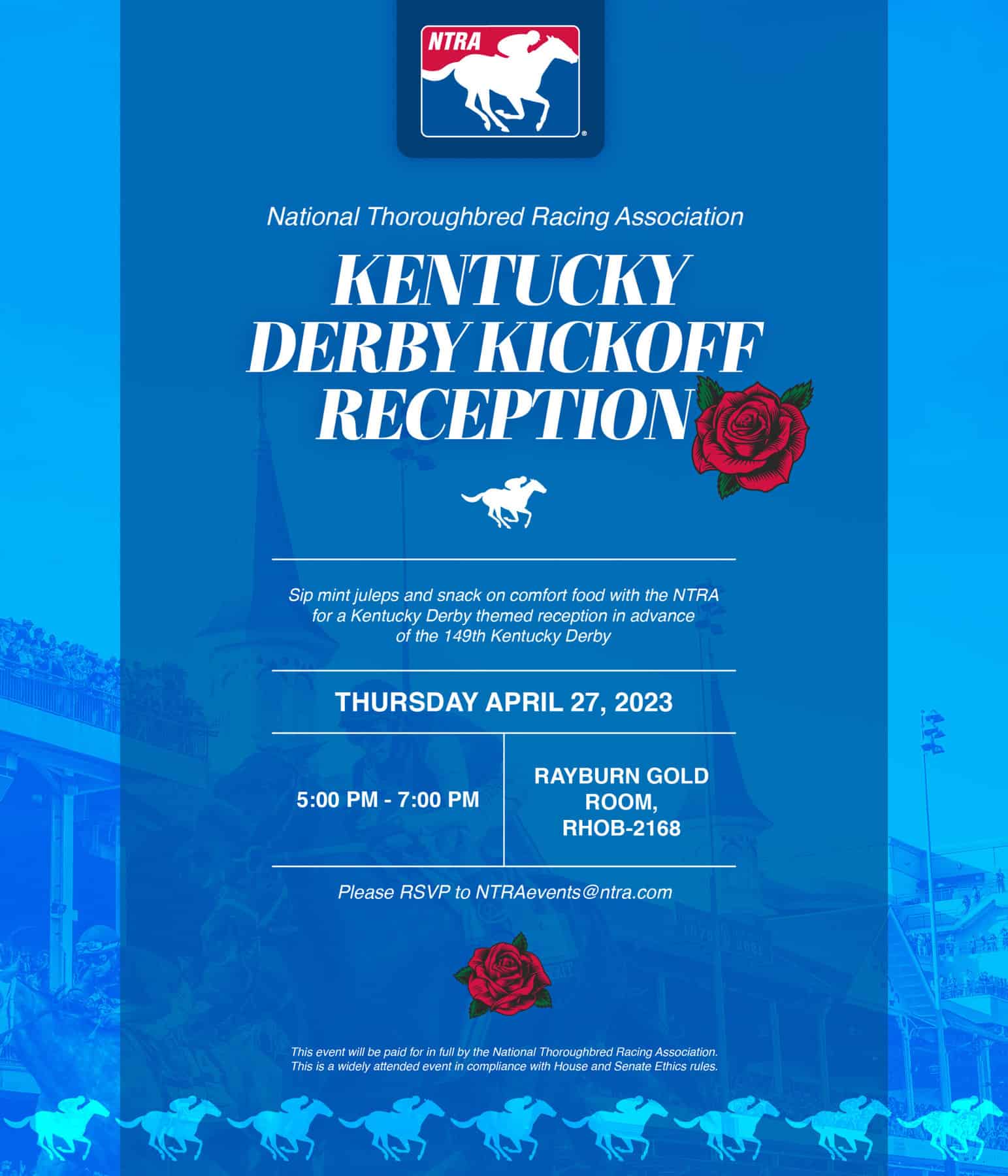 KY Derby Party Invite