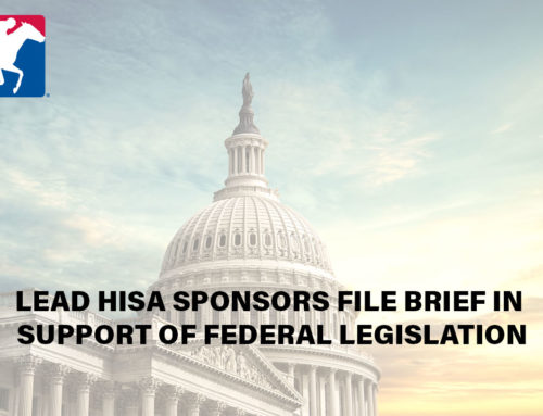 Lead HISA Sponsors File Brief in Support of Federal Legislation